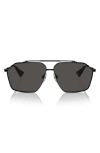 Dolce & Gabbana Square-frame Sunglasses In Black