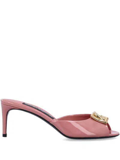 DOLCE & GABBANA 70MM DG LOGO MULES
