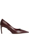Dolce & Gabbana 80mm Devotion Leather Pumps In Animal Print