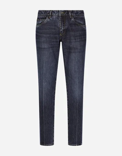 Dolce & Gabbana Regular Jeans In Blue