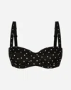 Dolce & Gabbana Polka Dot-print Balconette Bra In プリ