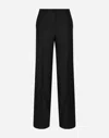 Dolce & Gabbana Casual Pants With Belt Loops In ブラック
