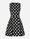 Dolce & Gabbana Round Neck Dress In プリ