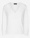 Dolce & Gabbana Viscose Sweater With Sailor Collar In ホワイト