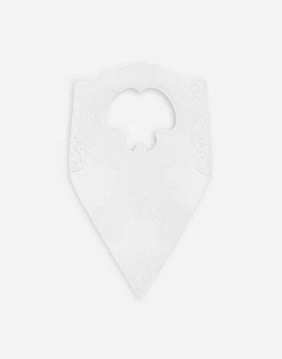 Dolce & Gabbana Cotton Veil With Cut-out Detailing In ホワイト