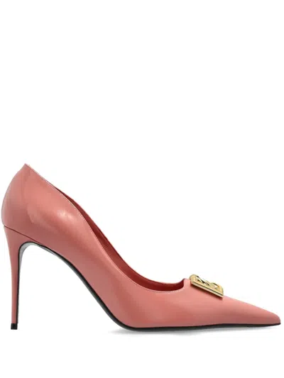 DOLCE & GABBANA 90MM LOGO-DETAILING PUMPS