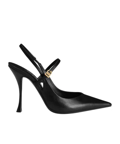 DOLCE & GABBANA 90MM SLINGBACK PUMPS