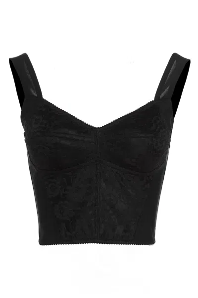 Dolce & Gabbana Black 90s Bustier