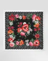 Dolce & Gabbana Floral-print Scarf