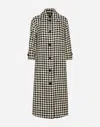 Dolce & Gabbana Single-breasted Coat In マルチカラー