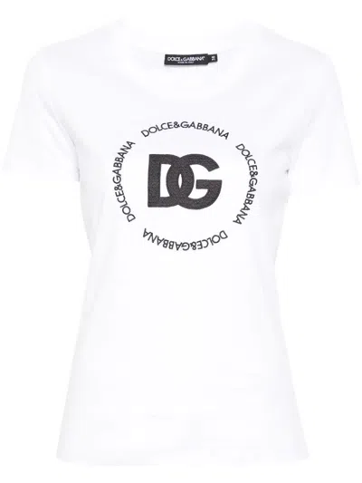 DOLCE & GABBANA DOLCE & GABBANA T SHIRT IN JERSEY DI COTONE