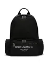 Dolce & Gabbana Nylon Backpack With Logo