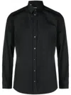 Dolce & Gabbana Black Essential Cotton Shirt