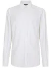 Dolce & Gabbana White Cotton Long Sleeves Formal Shirt In White