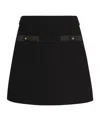 Dolce & Gabbana A-line Mini Skirt In Black