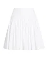 Dolce & Gabbana Flared Mini Skirt In White