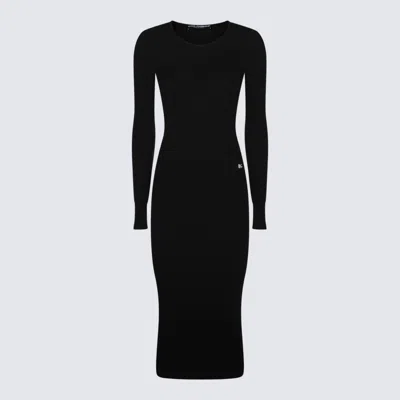 Dolce & Gabbana Midi Dress In Black
