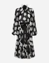Dolce & Gabbana Polka-dot Print Dress In プリ
