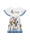 Dolce & Gabbana Abito Maniche Corte In Multicolour