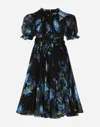 Dolce & Gabbana Abito Maniche Corte In Print