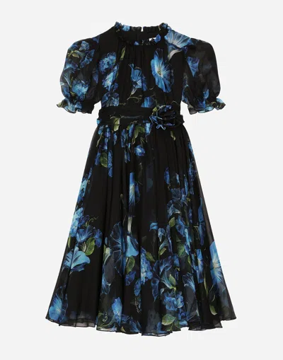 Dolce & Gabbana Abito Maniche Corte In Print