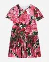Dolce & Gabbana Abito Maniche Corte In Print