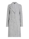 Dolce & Gabbana Tweed Coat In Gris