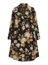 Dolce & Gabbana Women Brocade Coat In Multi