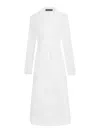 Dolce & Gabbana Technical Organza Trench Coat With Georgette Trims