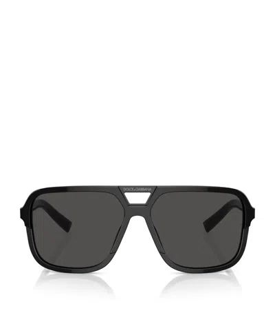 Dolce & Gabbana Acetate 0dg4354 Sunglasses In Black