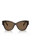 Dolce & Gabbana Womens Brown Dg4449 Butterfly-frame Acetate Sunglasses In Brown