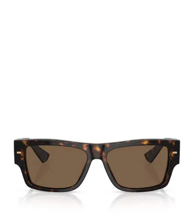 Dolce & Gabbana Acetate 0dg4451 Sunglasses In Brown