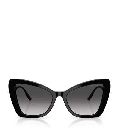Dolce & Gabbana Acetate Gradient Sunglasses In Black