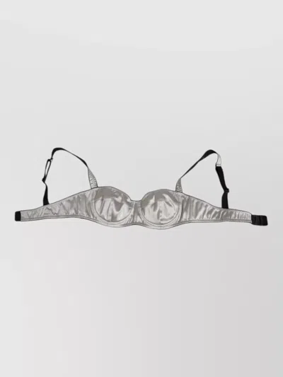 Dolce & Gabbana Acetate Stretch Balconette Bra Beachwear