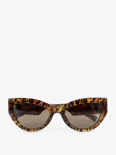 Dolce & Gabbana Acetate Sunglasses In Brown