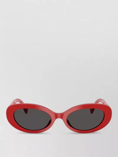 Dolce & Gabbana Acetate Sunglasses In Red