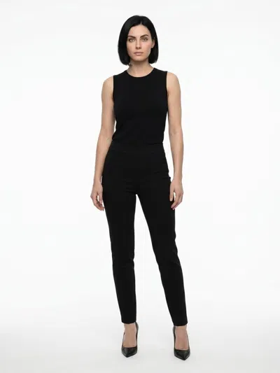 Dolce & Gabbana Acetate-blend Skinny Trousers In Black