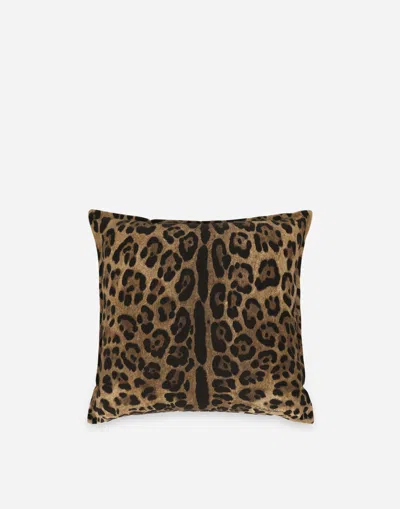 Dolce & Gabbana Acrylic Fabric Outdoor Cushion In Multicolor