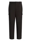 Dolce & Gabbana Adjustable-hem Cargo Pants In Brown