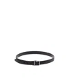 Dolce & Gabbana Adjustable Waist Belt In Black