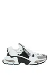 Dolce & Gabbana Airmaster Panelled Low-top Sneakers In White