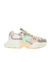 Dolce & Gabbana Airmaster Low-top Color-block Sneakers In White