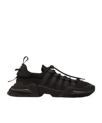 Dolce & Gabbana Airmaster Low-top Sneakers In Black