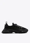 Dolce & Gabbana Black Sneakers With Chunky Sole And Breathable Upper In Black