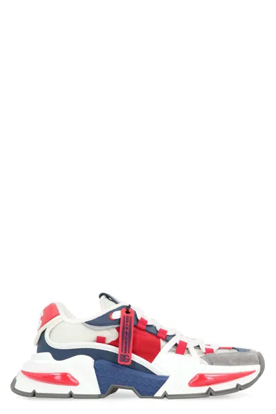 Dolce & Gabbana Airmaster Panelled Sneakers In Multi-colored