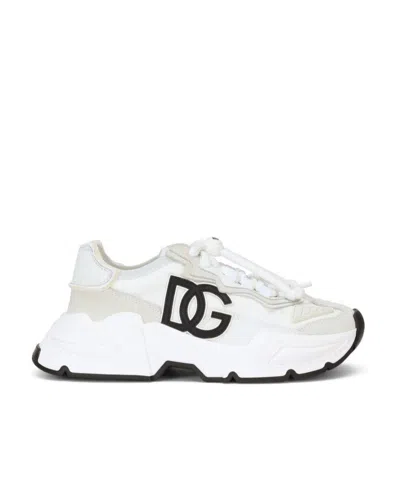Dolce & Gabbana Airmaster Low-top Sneakers In White