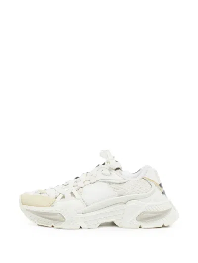 Pre-owned Dolce & Gabbana Airmaster Mesh Sneakers In White