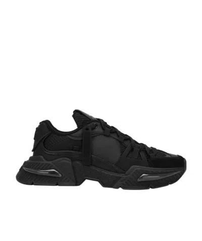DOLCE & GABBANA DOLCE  GABBANA AIRMASTER PANELLED LACE-UP SNEAKERS