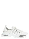 Dolce & Gabbana White Sneakers With Modern Silhouette And Unique Lacing System