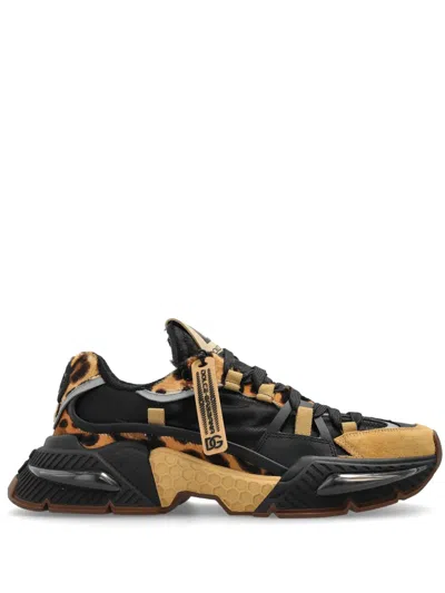 Dolce & Gabbana Airmaster Sneakers In Black